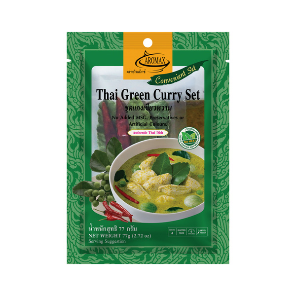 thai green curry seasoning mix 77gr