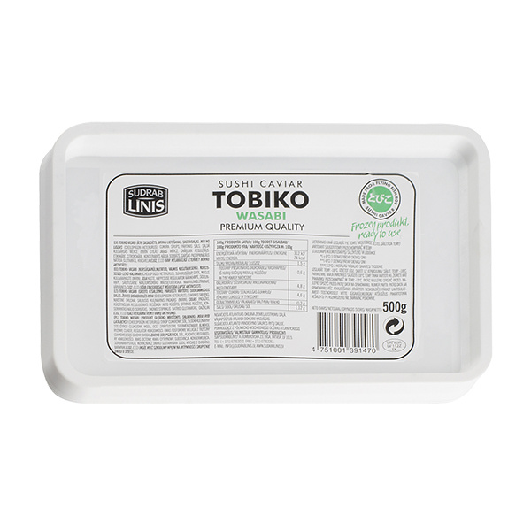 TOBIKO GREEN WASABI 500gr