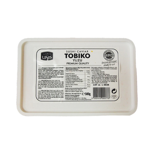 TOBIKO CITRUS YUZU 500gr