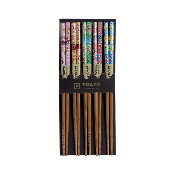 comic dragon chopstick  set/5 1Set