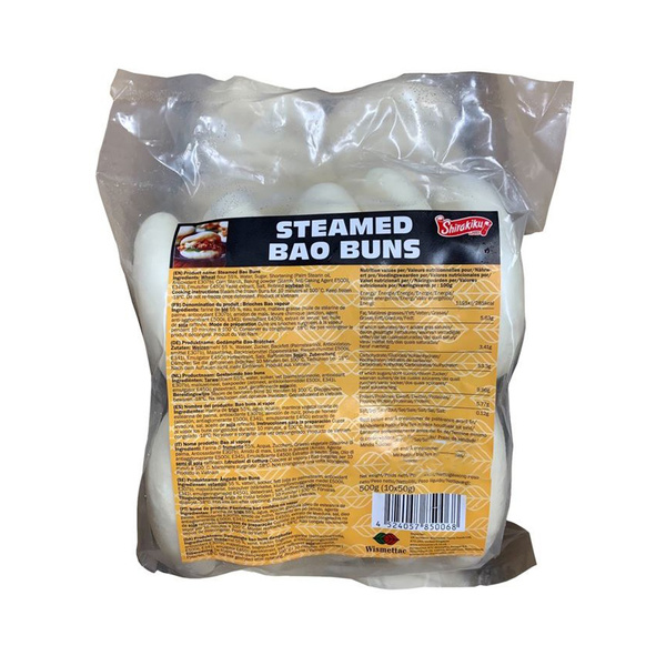 hirata buns (bao) pastry  10x50gr 500gr