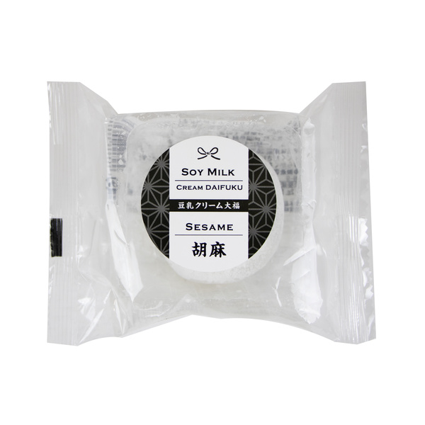 rice cake cream daifuku (sesame), filled with red bean puree & sweet soy milk cream 10x60gr 600gr
