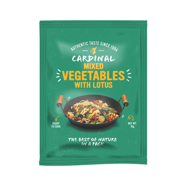 WOK MIXED VEGETABLE WITH LOTUS 1000gr