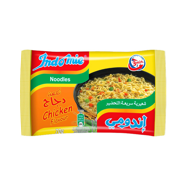 chicken flavour instant noodle 70gr