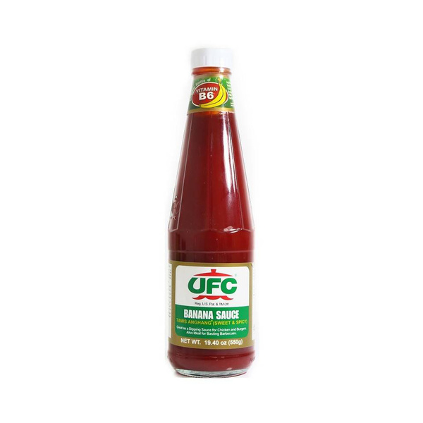 banana sauce hot 550gr