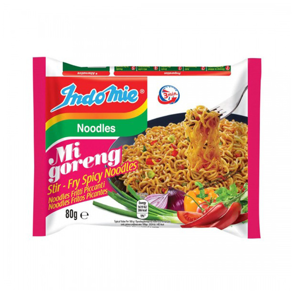 mi goreng stir-fry instant noodle spicy 70gr