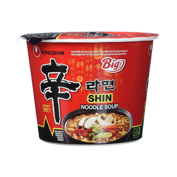 big bowl shin instant noodle cup 114gr