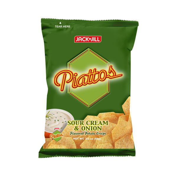 piattos sour cream & onion 85gr