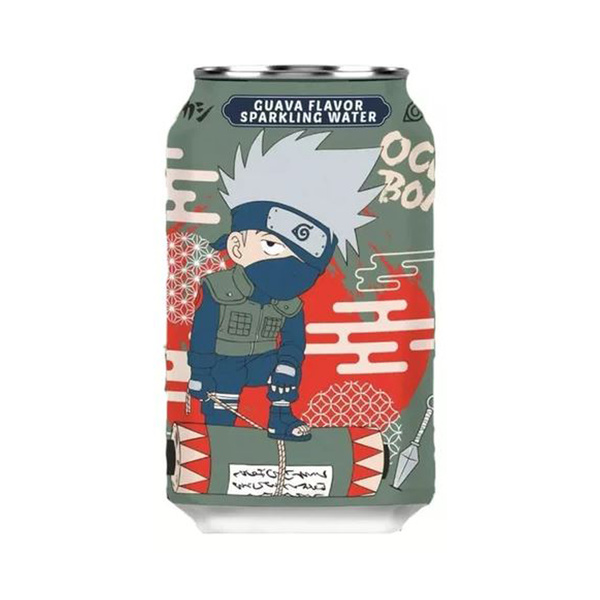 SPARKLING WATER GUAVA FLAVOR NARUTO 330gr/330ml
