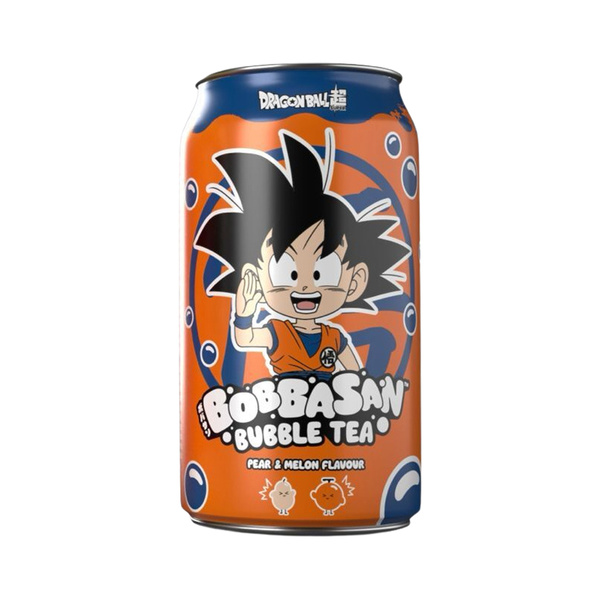 ULTRA ICE TEA BUBBLE TEA DRAGON BALL GOKU, PEAR & MELON 320gr/320ml