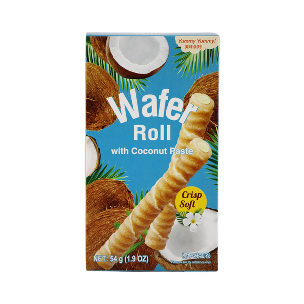 wafer roll coconut paste 54gr