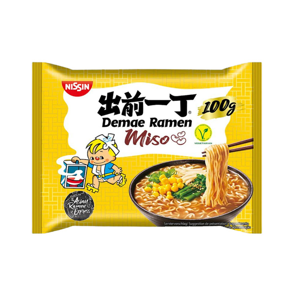 demae ramen miso instant noodle 100gr