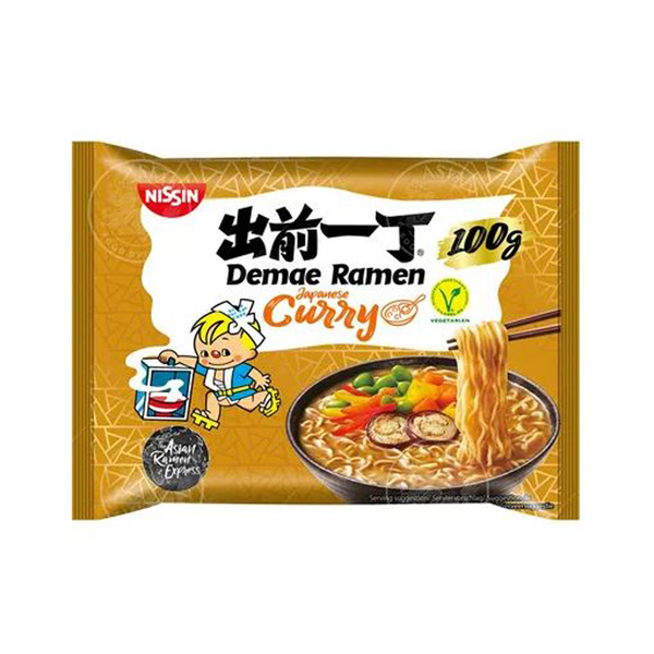 demae ramen japanese curry instant noodle 100gr