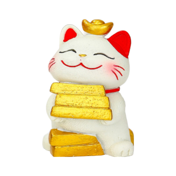 FORTUNE CAT BAO JIN ZHUAN 2.7X3.3X5.5CM 1Pc