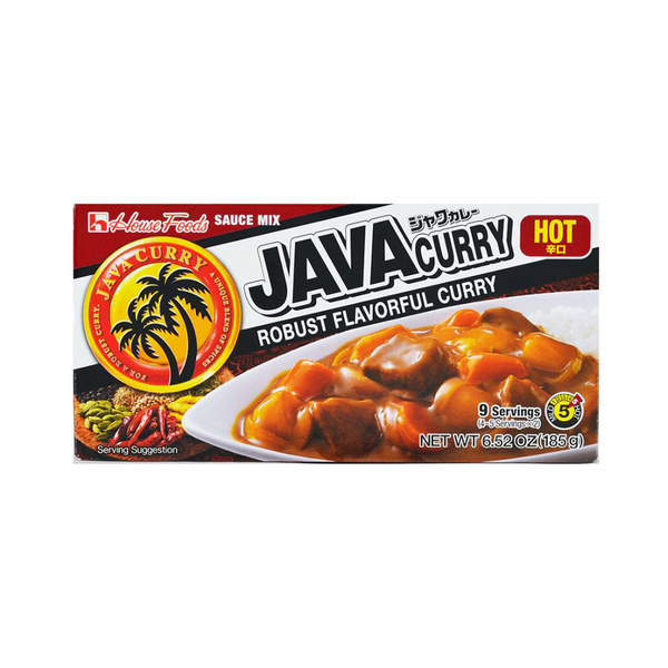 java curry sauce hot 185gr