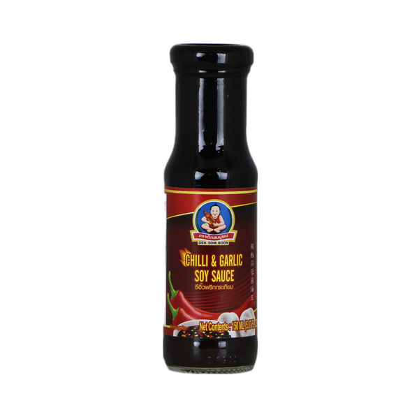 chili & garlic soy sauce 150gr/150ml