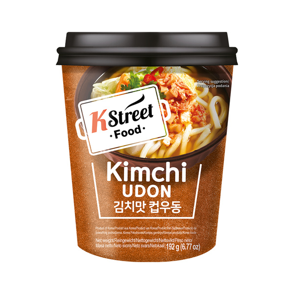udon cup instant noodle kimchi flavor 192gr