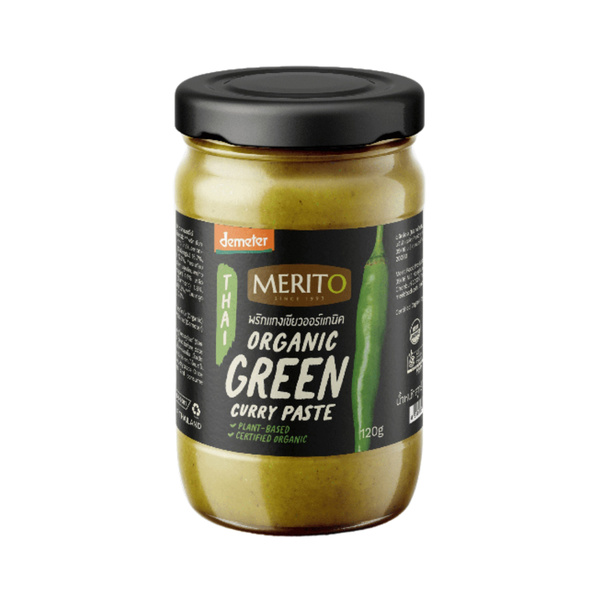 curry green paste organic 120gr