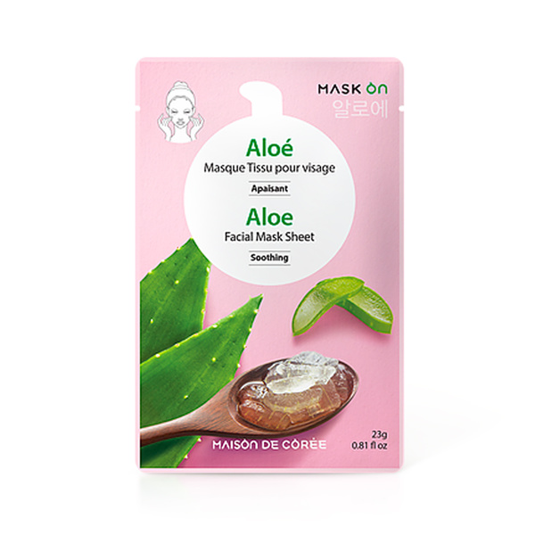 REFRESHING FACIAL MASK SHEET WITH ALOE VERA 1Pc