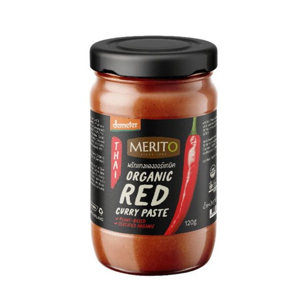 CURRY RED PASTE ORGANIC 120gr