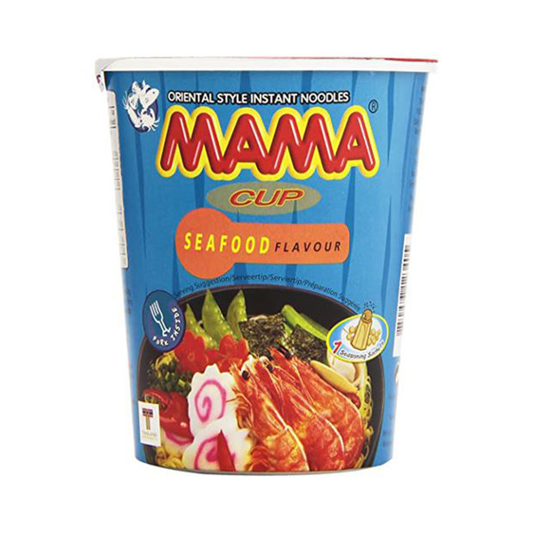 CUP INSTANT NOODLE SEAFOOD FLAVOUR 70gr
