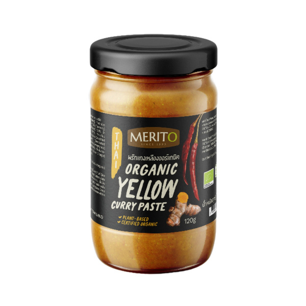 CURRY YELLOW PASTE ORGANIC 120gr