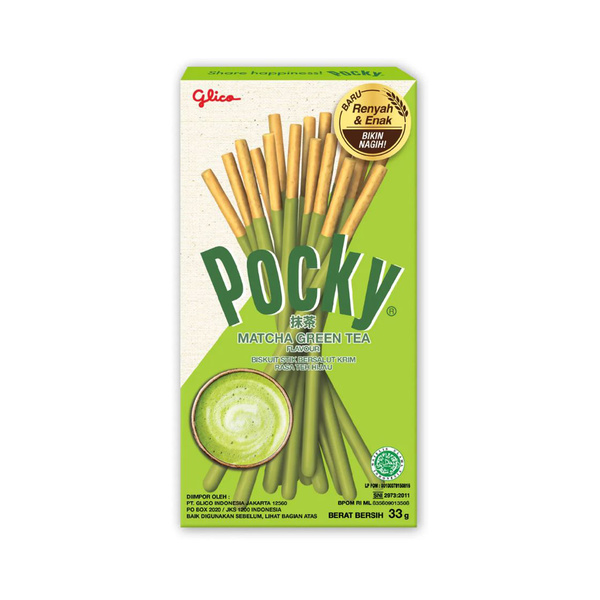 MATCHA GREEN TEA FLAVOR BISCUIT STICK 33gr