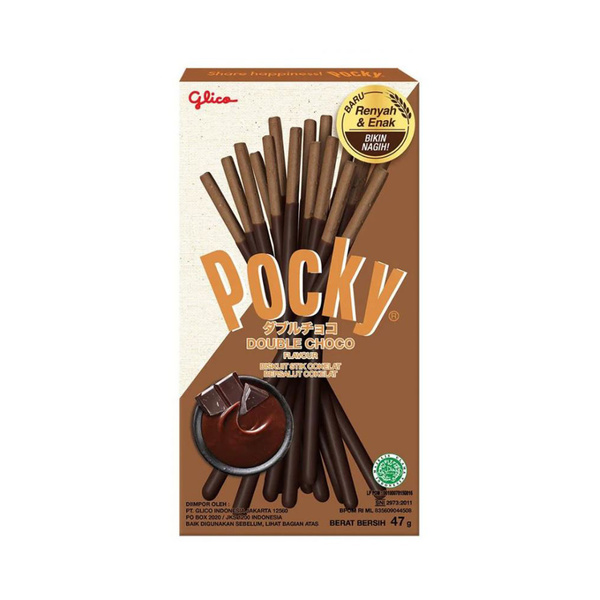 double chocolate flavor biscuit stick 47gr