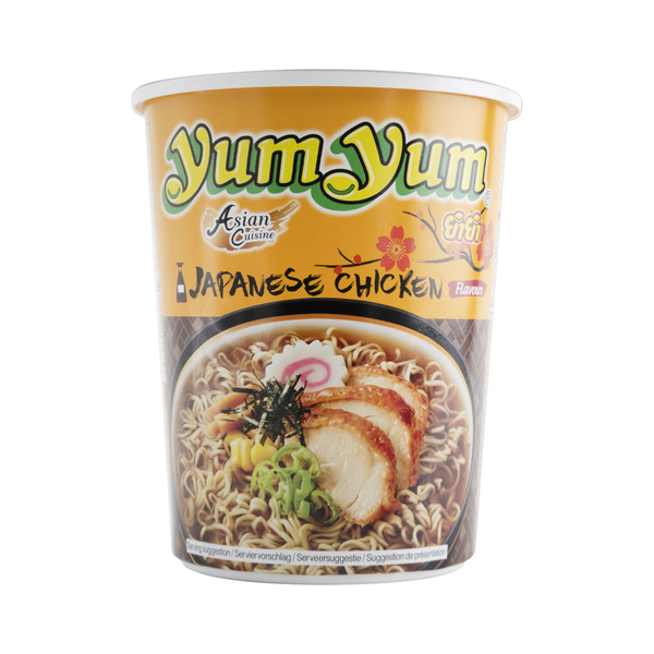 japanese chicken instant noodle cup 70gr