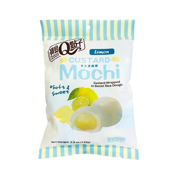 mochi custard lemon flavor 110gr