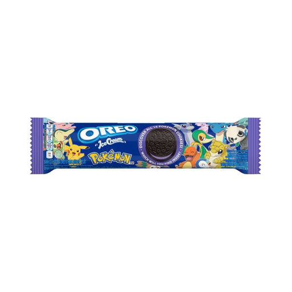 sandwich pokemon biscuit blueberry ice cream 119gr