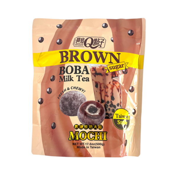 BROWN SUGAR FLAVOR MOCHI BOBA JAPANESE STYLE 120gr