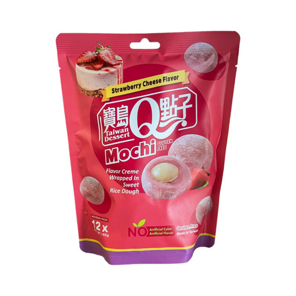 mochi strawberry cheese flavor 180gr