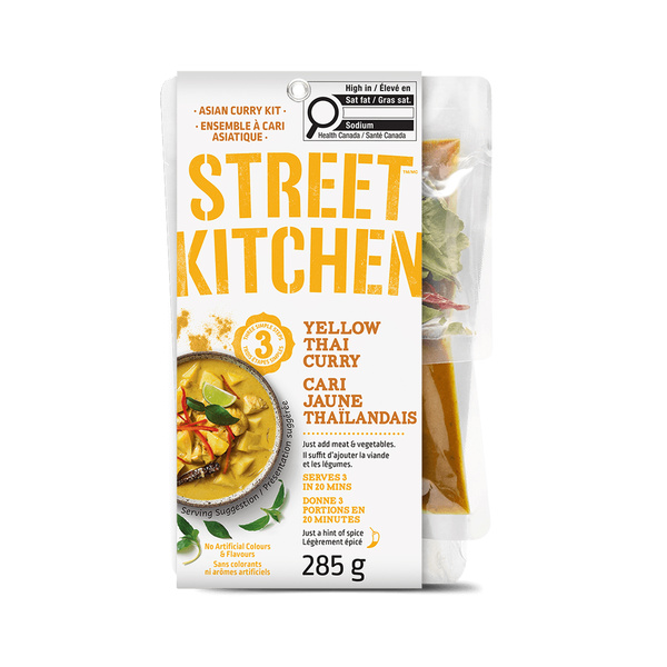 yellow thai curry sauce 255gr