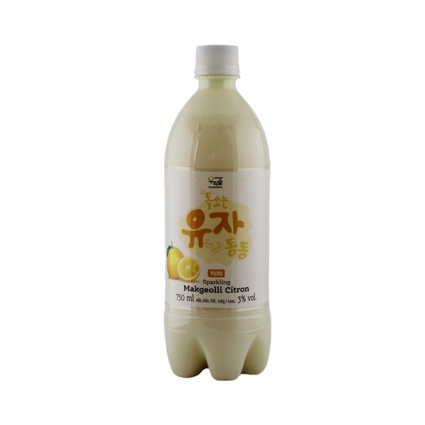 makgeolli sparkling citron alc 3% 750gr/750ml
