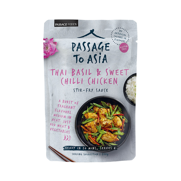 thai basil & sweet chilli chicken sauce 200gr