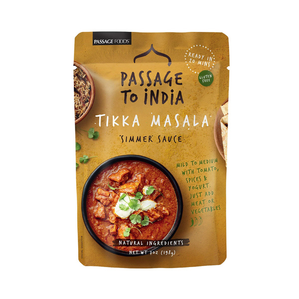 tikka masala simmer sauce 375gr