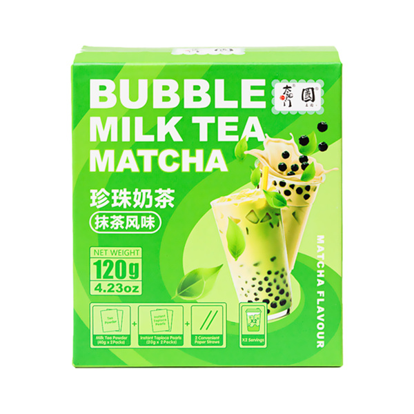BUBBLE MILK TEA MATCHA FLAVOUR 120gr