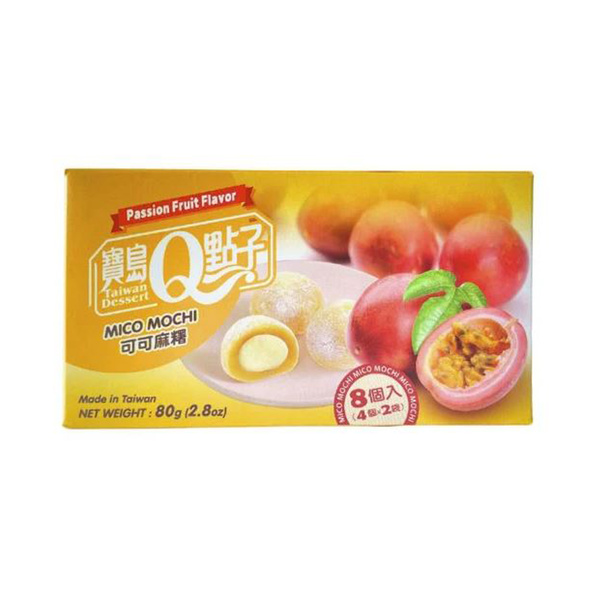passion fruit mochi 80gr