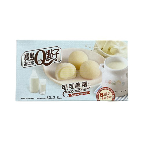 milk cream flavor mochi 80gr