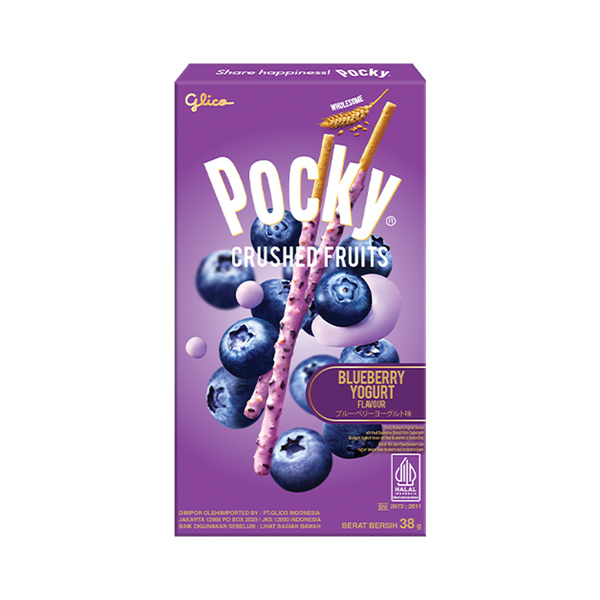 stick biscuit crushed fruit blueberry yoghurt 38gr