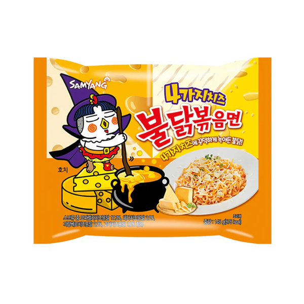 BULDAK INSTANT NOODLE QUATTRO CHEESE 145gr