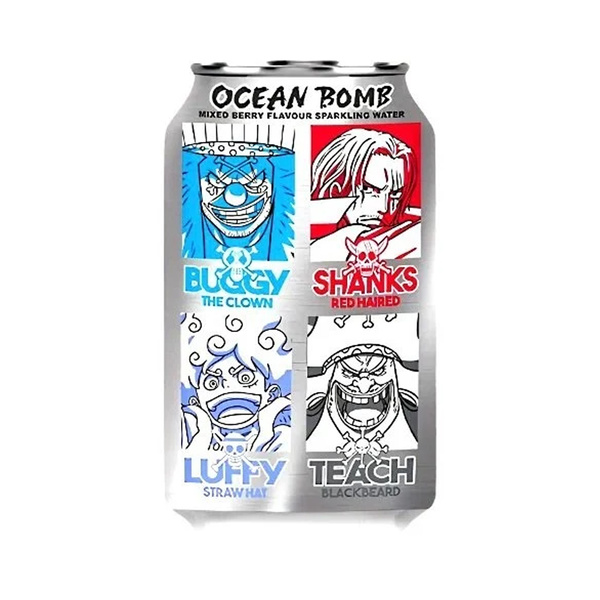 sparkling drink mixed berry flavor one piece 330gr/330ml