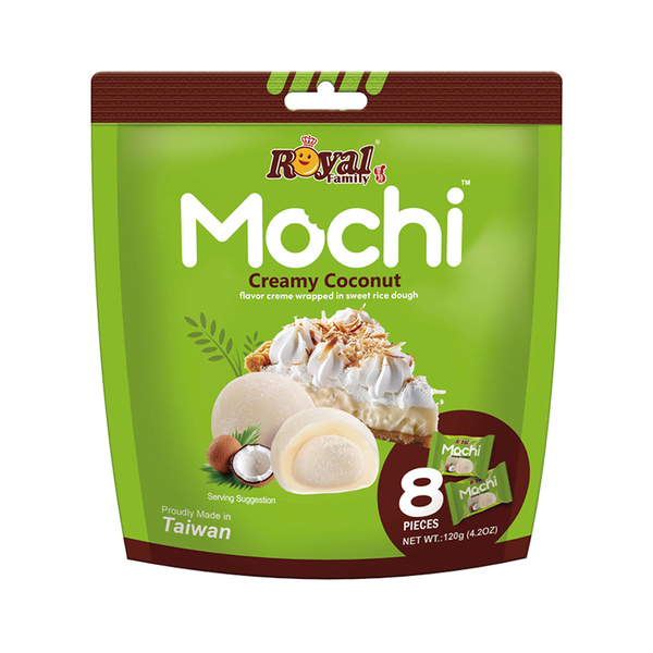 creamy coconut mochi  12 pcs 180gr