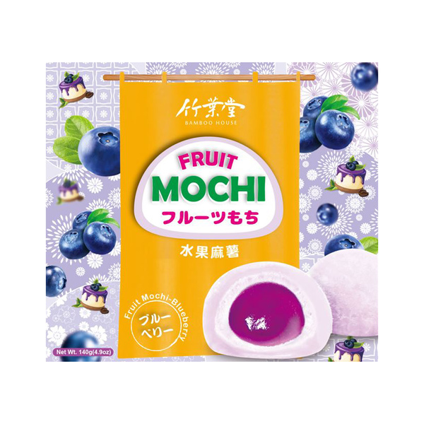 fruit mochi blueberry flavor 140gr