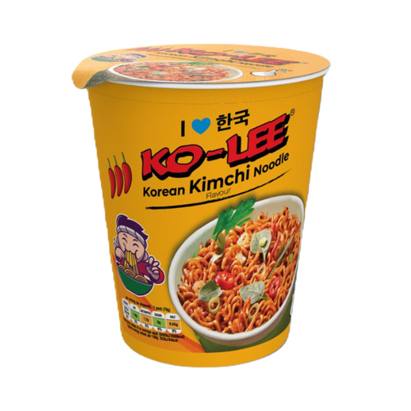korean instant noodle kimchi cup 65gr