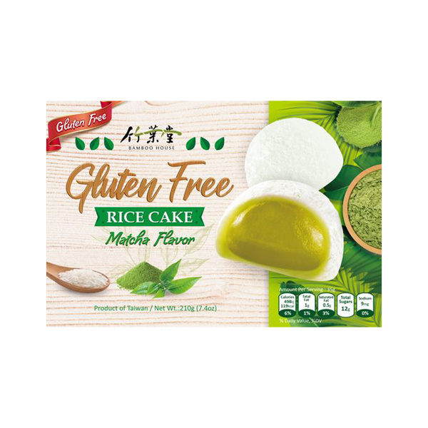 mochi matcha flavor gluten free 210gr