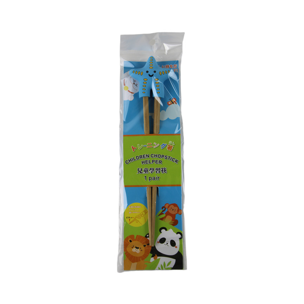 chopstick helper for children blue starfish 18cm (1pr) 1Pc