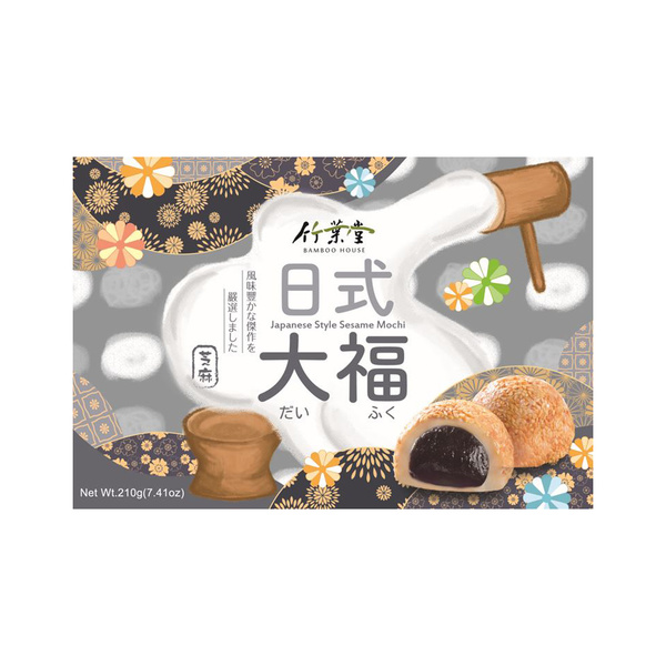 japanese mochi sesame flavor 210gr
