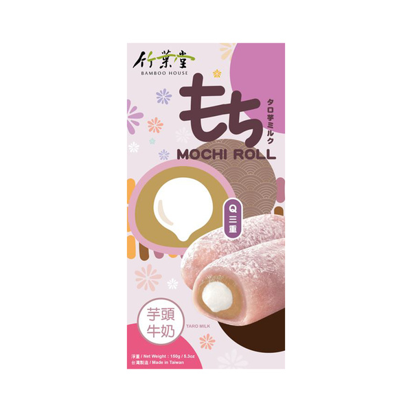 mochi roll taro milk flavor 150gr